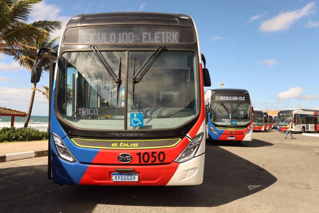 Lauro de Freitas vai receber mais 30 nibus eltricos; confira as linhas que sero atendidas