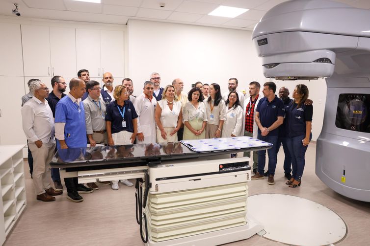Walterson Rosa/MS Rio de Janeiro (RJ), 07/02/2025 - A ministra da saúde, Nísia Trindade, durante visita ao hospital federal do Andaraí. Foto: Walterson Rosa/MS