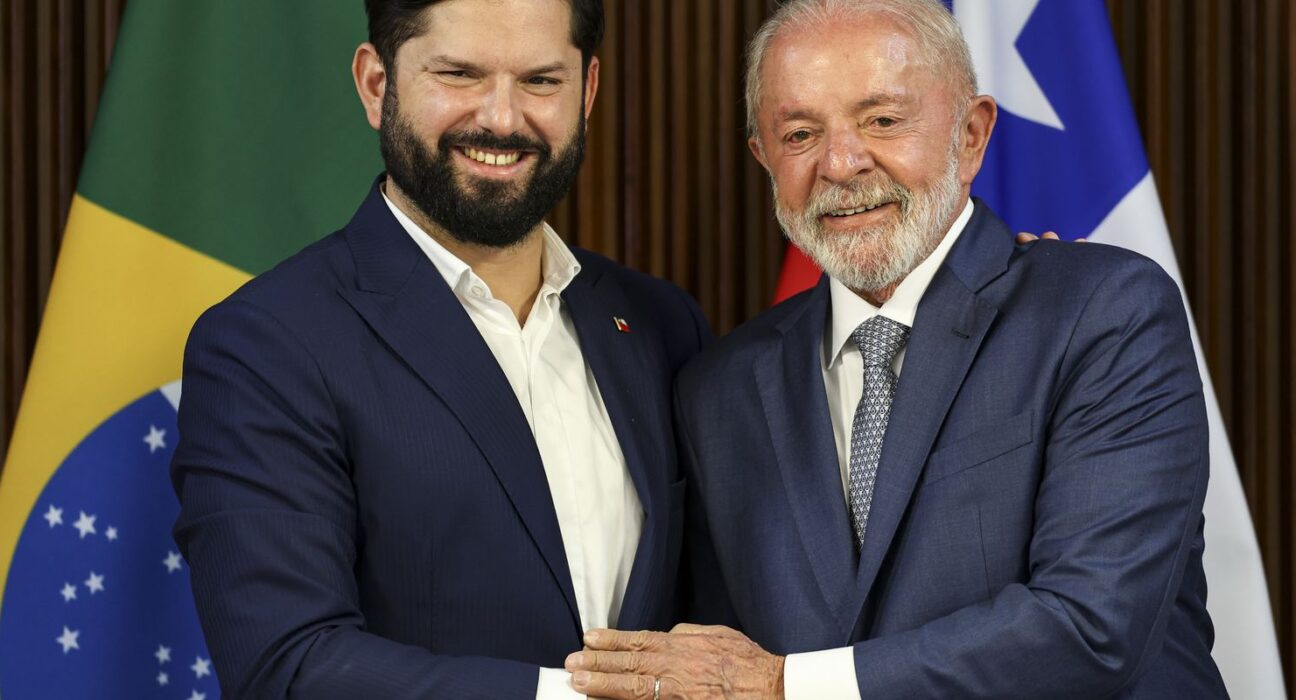 lula-recebe-boric-e-defende-integracao-sul-americana