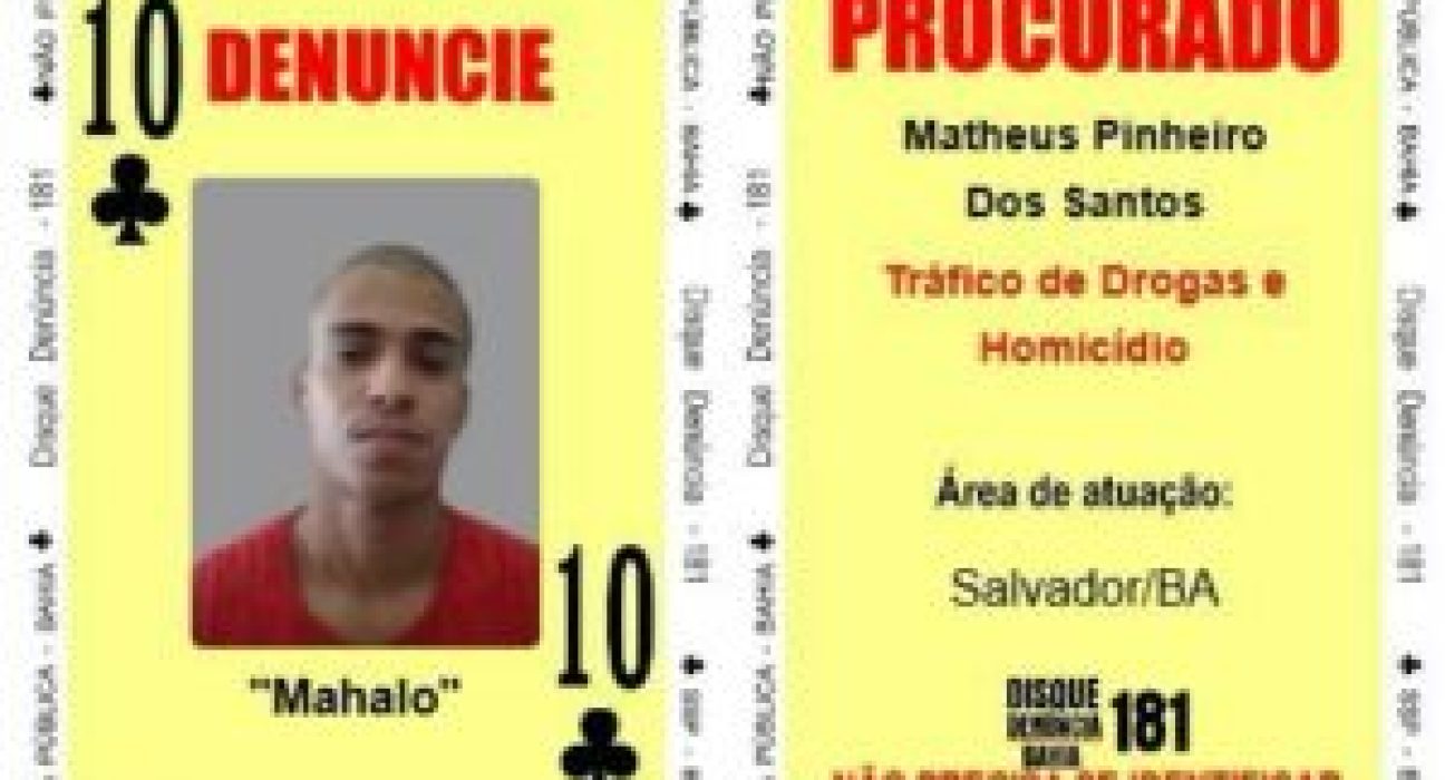 disque-denuncia-da-ssp-atualiza-baralho-do-crime-com-quatro-novas-cartas