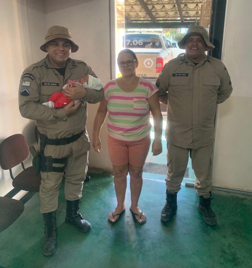 PM salva recém-nascido em Porto Seguro