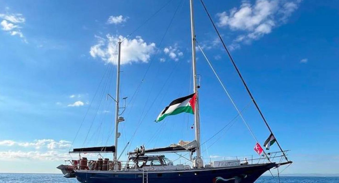 com-brasileiros,-flotilha-da-liberdade-leva-ajuda-humanitaria-a-gaza
