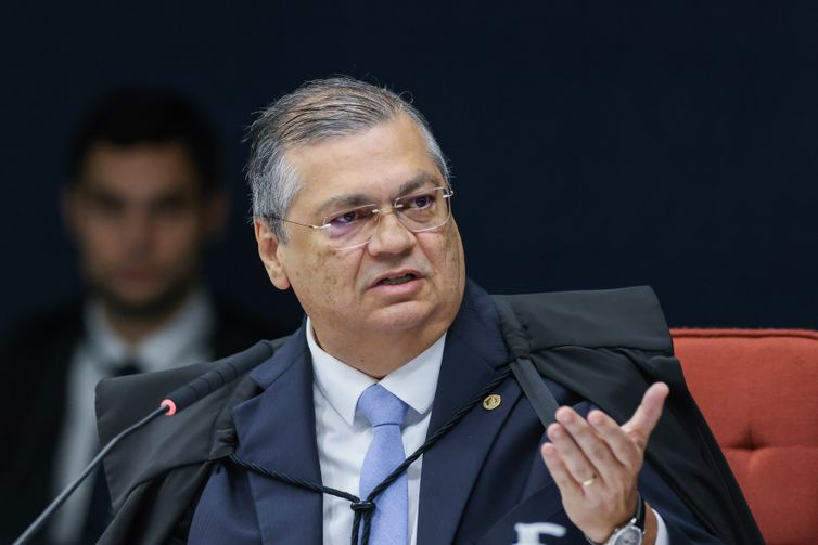 Brasília (DF) 25/03/2025 - Ministro Flávio Dino - O Supremo Tribunal Federal (STF) começa a julgar, o ex-presidente Jair Bolsonaro e mais sete denunciados pela trama golpista vão se tornar réus na ação.  O caso será julgado pela Primeira Turma da Corte, colegiado formado por cinco dos 11 ministros que compõem o tribunal.   Foto: Antonio Augusto/STF
