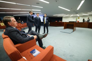 Antonio Augusto/STF Brasília (DF) 25/03/2025 - O Supremo Tribunal Federal (STF) começa a julgar, o ex-presidente Jair Bolsonaro e mais sete denunciados pela trama golpista vão se tornar réus na ação. O caso será julgado pela Primeira Turma da Corte, colegiado formado por cinco dos 11 ministros que compõem o tribunal. Foto: Antonio Augusto/STF