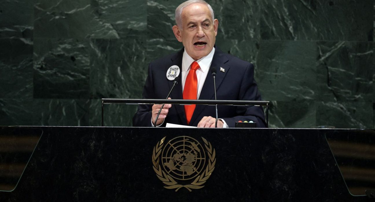 delegacoes-deixam-cadeiras-vazias-durante-discurso-de-netanyahu-na-onu