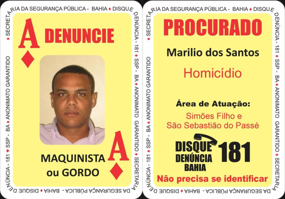 Carta do Disque Denúncia 