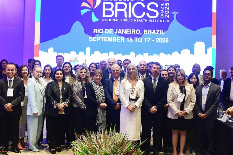 Peter Ilicciev/Fiocruz Rio de Janeiro (RJ), 15/09/2025 – Instituiçôes nacionais de saúde publica (BRICS) Foto: Peter Ilicciev/Fiocruz