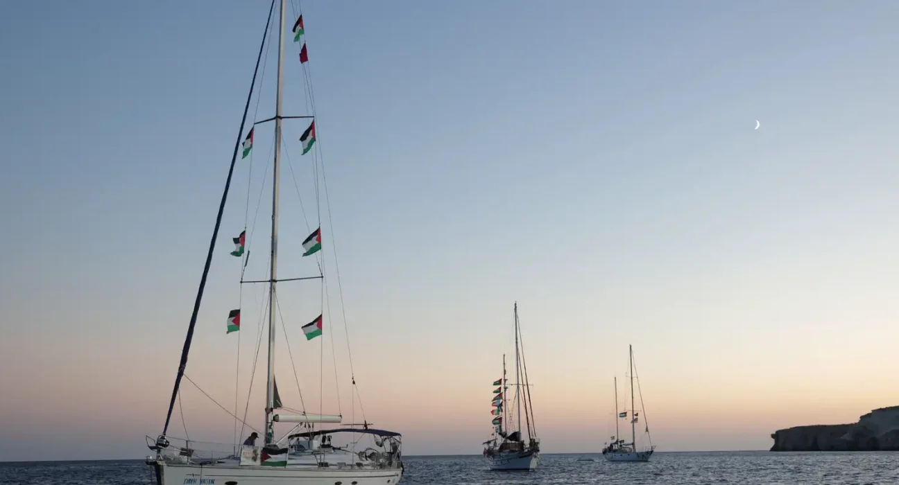 flotilha-global-sumud:-onze-brasileiros-sao-capturados-por-israel
