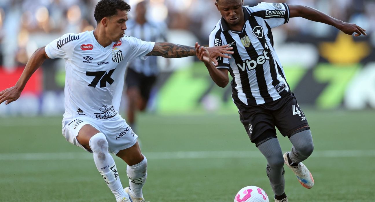 botafogo-fica-duas-vezes-a-frente,-mas-cede-empate-ao-santos-no-rio