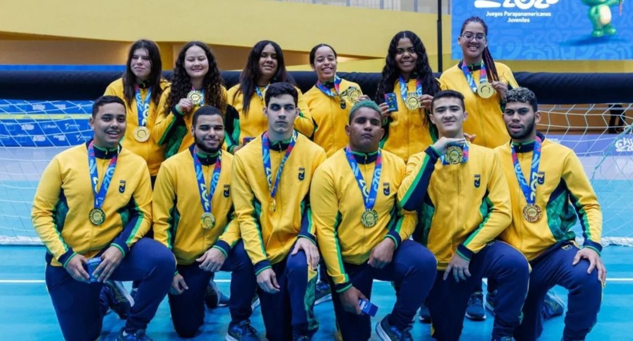 parapan-de-jovens:-brasil-garante-dobradinha-dourada-no-goalball
