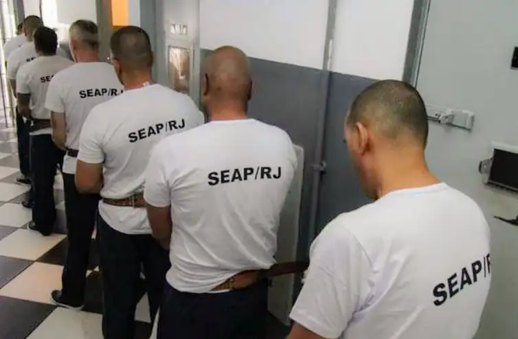 Rio de Janeiro (RJ), 12/11/2025 – Transferência de 7 presos de Bangu para presídio federal .  Fotos: Rogério Santana/Divulgação