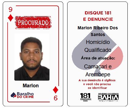 Acusados de assassinar nutricionista em Camaçari entram no Baralho do Crime da SSP