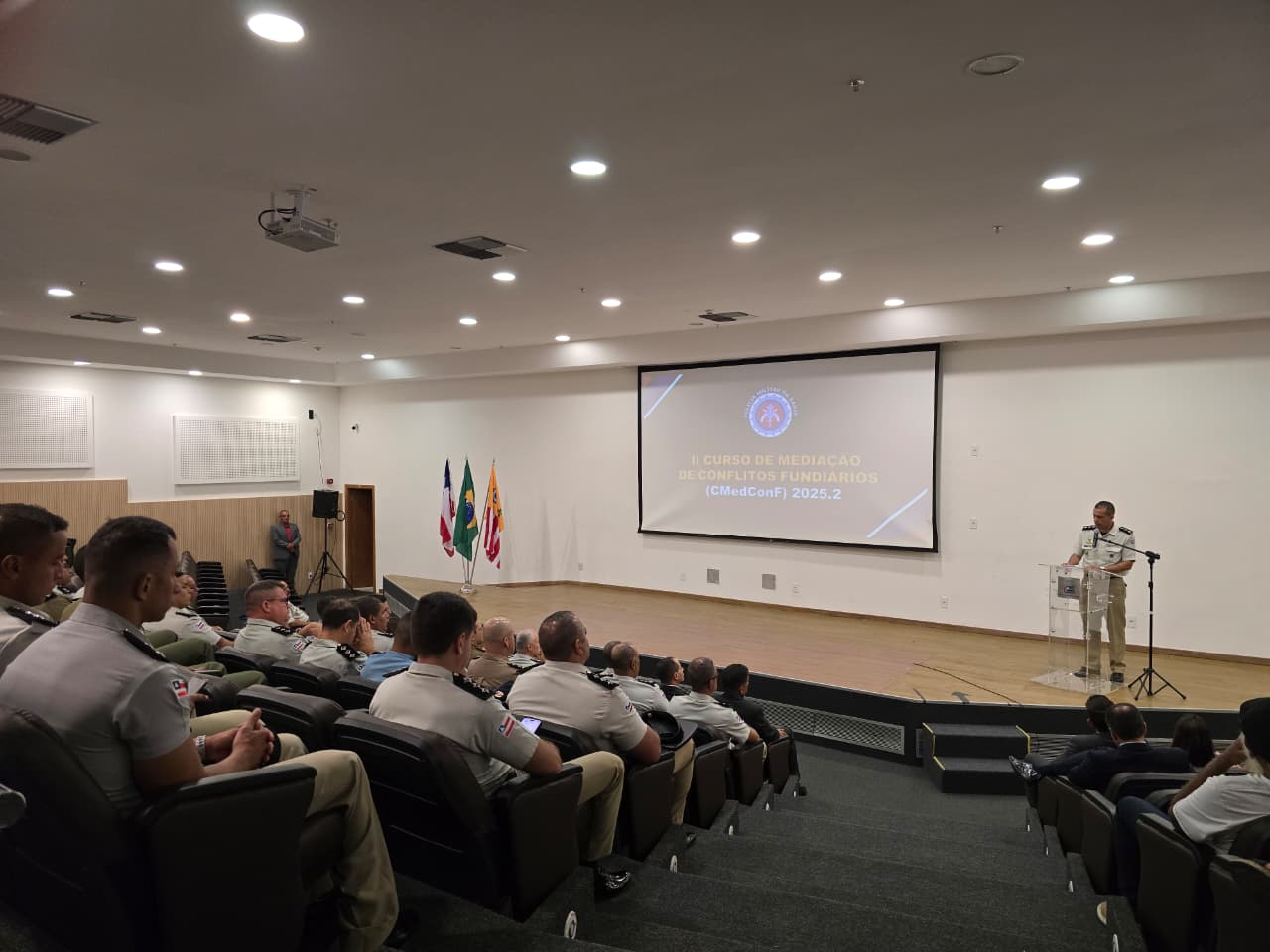 Polícia Militar realiza aula inaugural da 2ª edição do Curso de Mediação de Conflitos Fundiários
