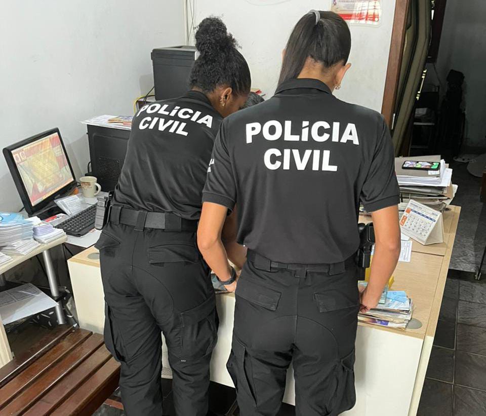 Fiscalização da Polícia Civil identifica irregularidades em funerárias no município de Lauro de Freitas