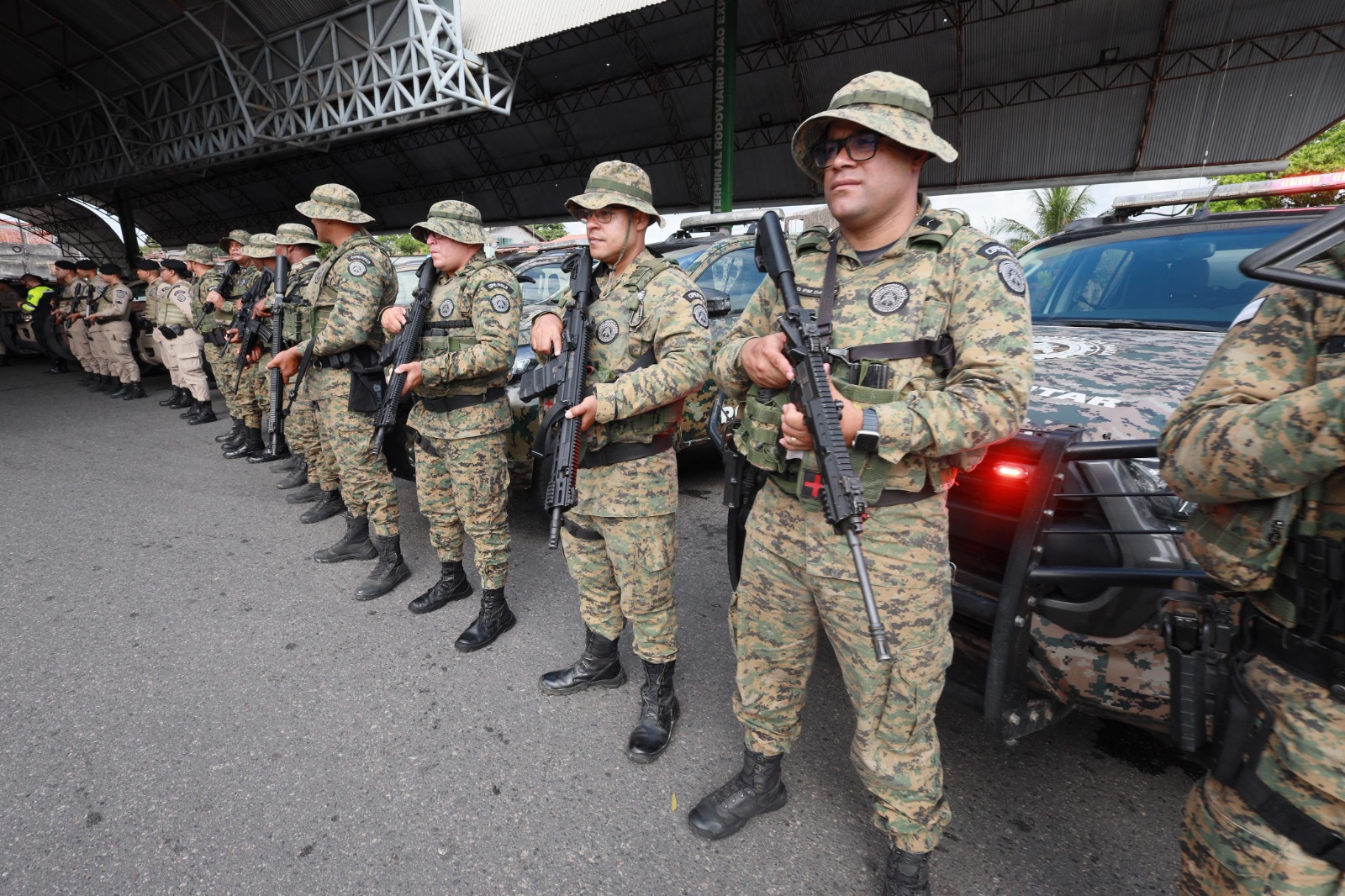 PM encerra 11ª edição anual da Operação Força Total com reforço da presença policial em todo o estado