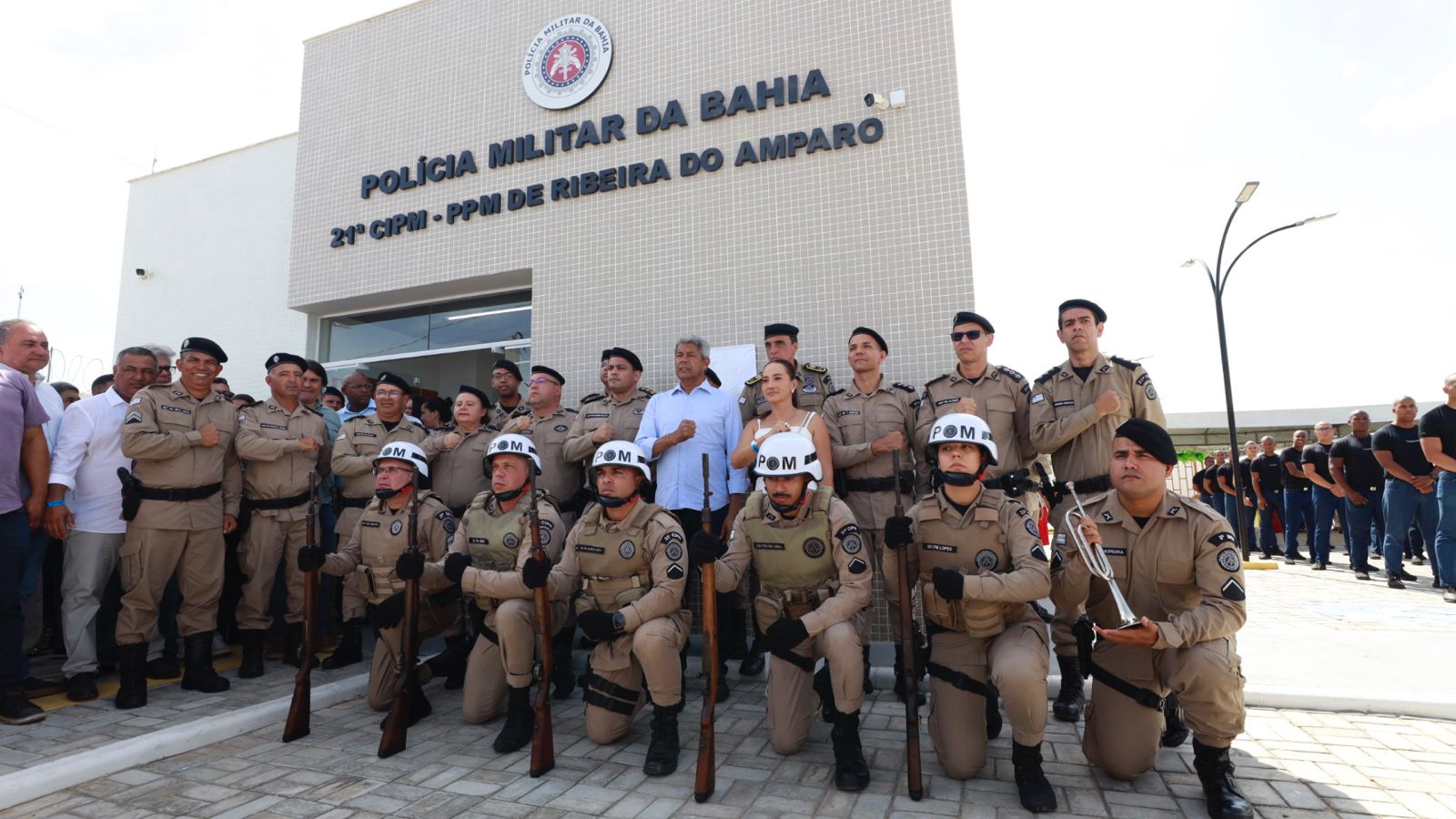 Novo Pelotão da Polícia Militar é inaugurado em Ribeira do Amparo
