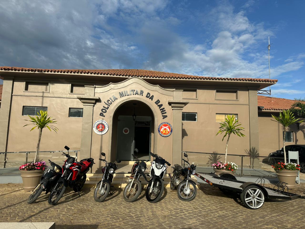 Operação conjunta contra “graus de moto” apreende veículos e simulacros de arma em Maracás