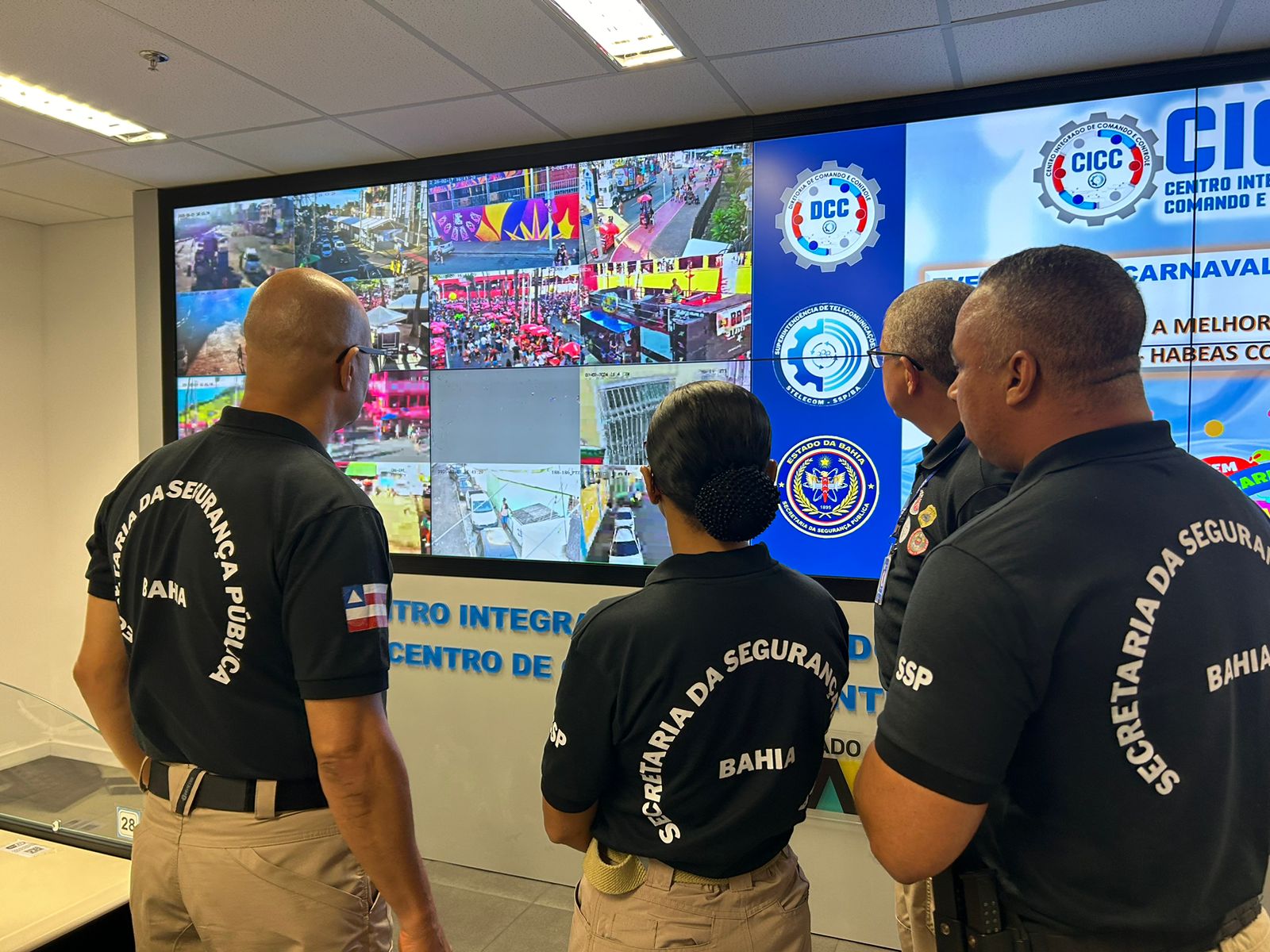 CICC inicia monitoramento das festas de Pré-Carnaval em Salvador