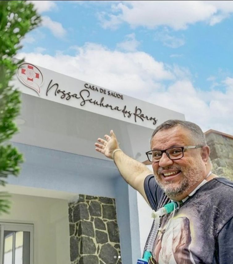 Casa de Saúde Nossa Senhora dos Raros/Arquivo Brasília (DF), 27/02/2026 - Dia Mundial das Doenças Raras - Padre Marlon Múcio na instituição que ajudou a fundar, a Casa de Saúde Nossa Senhora dos Raros. Foto: Casa de Saúde Nossa Senhora dos Raros/Arquivo