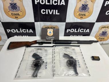 armas-sao-apreendidas-em-imovel-de-investigado-por-violencia-domestica-em-luis-eduardo-magalhaes