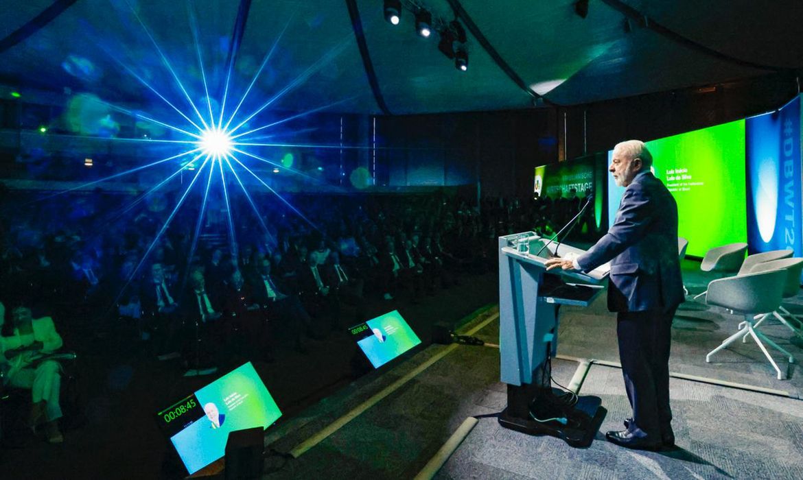 20.04.2026 – Presidente da República, Luiz Inácio Lula da Silva, durante Abertura da 42.ª Edição do Encontro Econômico Brasil- Alemanha. “Messegelände Convention Center”, Alemanha.    Foto: Ricardo Stuckert / PR