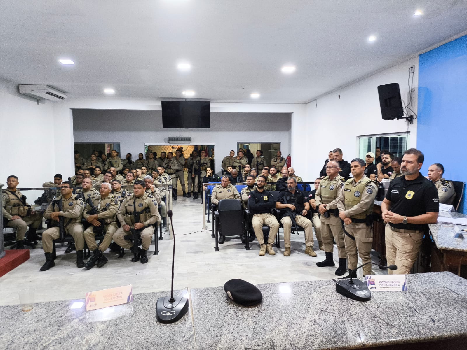 PC, PM e FICCO Bahia combatem integrantes de facções na cidade de Jequié