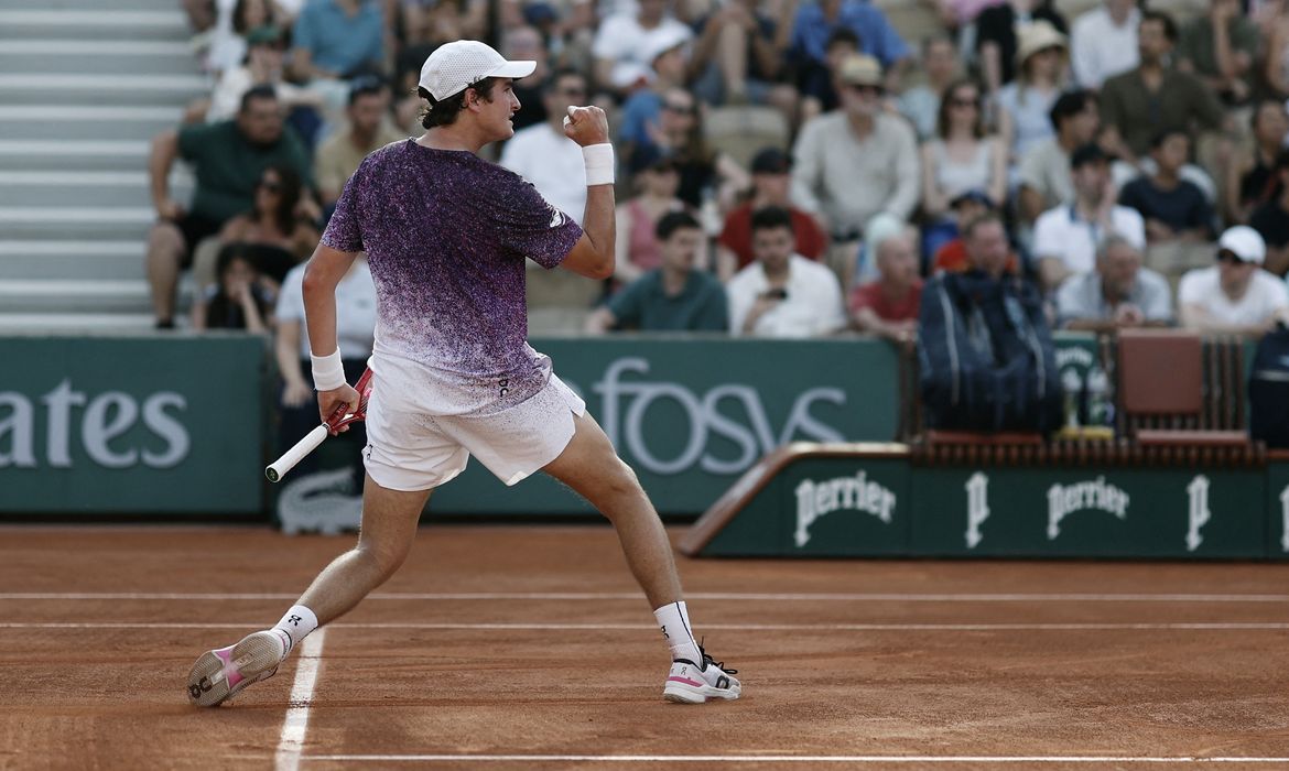 Reuters/Benoit Tessier/Direitos Reservados joão fonseca, tênis, roland garros