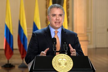 Divulgação/Presidência da Colômbia Presidente da Colômbia, Iván Duque